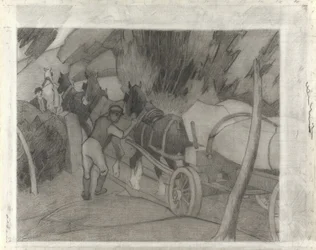 Transporte de madera, c.1917